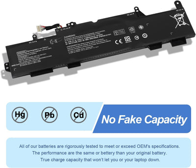 ANTIEE SS03XL 933321-855 Akku für Hp EliteBook 730 735 740 745 830 840 846 G5,EliteBook 735 745 830