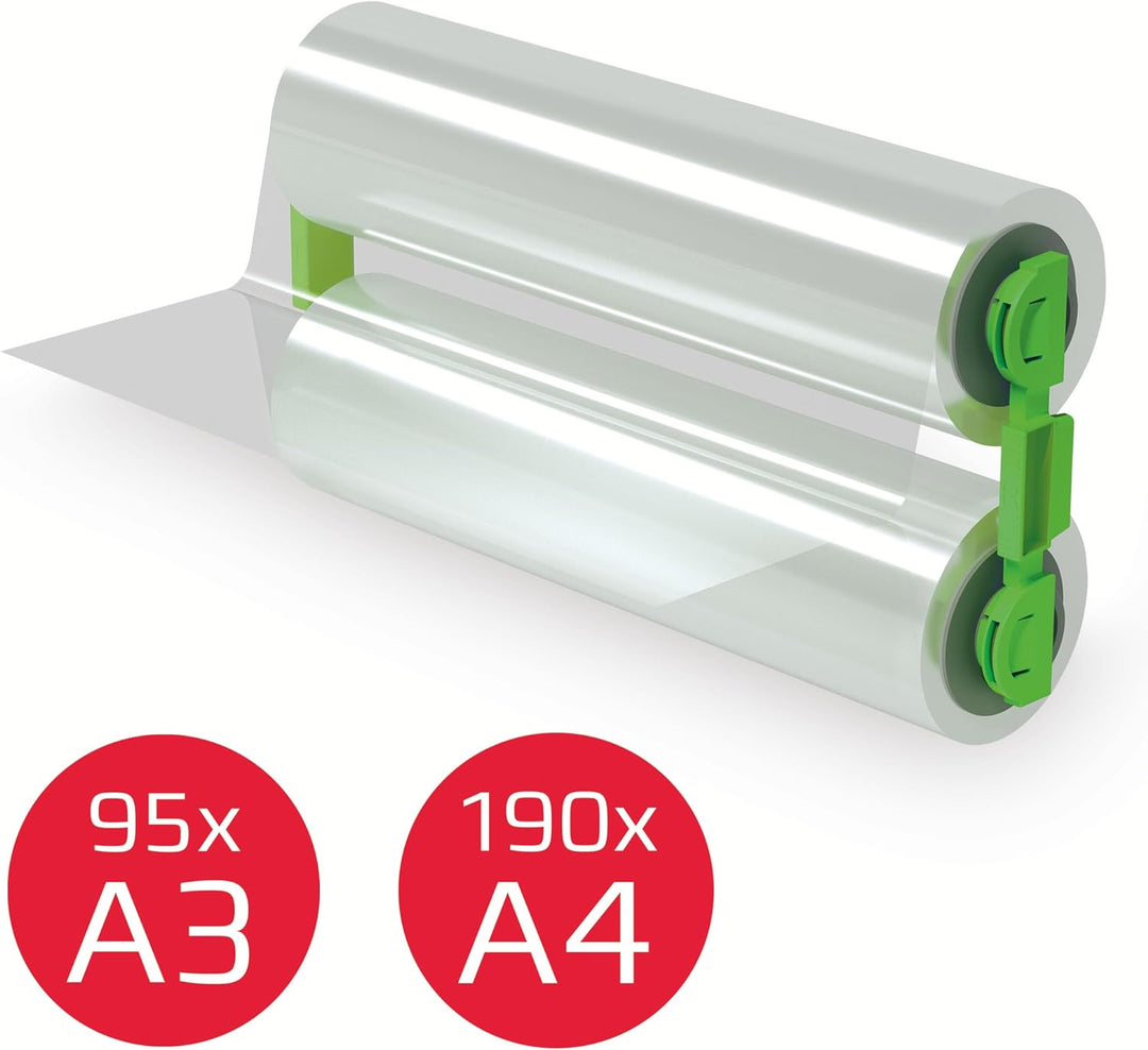 GBC Foton 30 Laminierfolienrolle für Nachfüllkassette 100 Mikron, laminiert bis zu 190 A4-Blätter, g