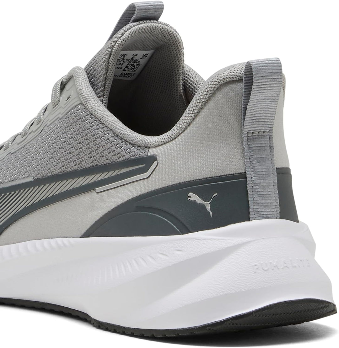 PUMA Unisex Flyer Lite LaufschuheStrassen-Laufschuh 39 EU Gray Echo Shadow Black Silver, 39 EU Gray