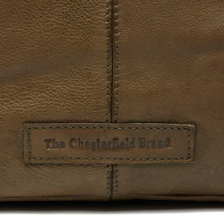 The Chesterfield Brand Washed Alba Schultertasche Leder 34 cm