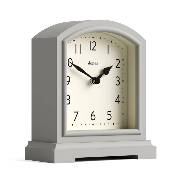 JONES CLOCKS® Tavern Kaminuhr | Traditionelles/Klassisches Design | Schlafzimmeruhr | Wohnzimmeruhr