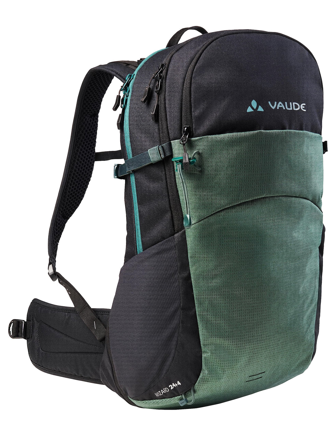 VAUDE Unisex Wizard 24+4 Rucksäcke20-29L Einheitsgrösse Black/Dusty Forest, Einheitsgrösse Black/Dus