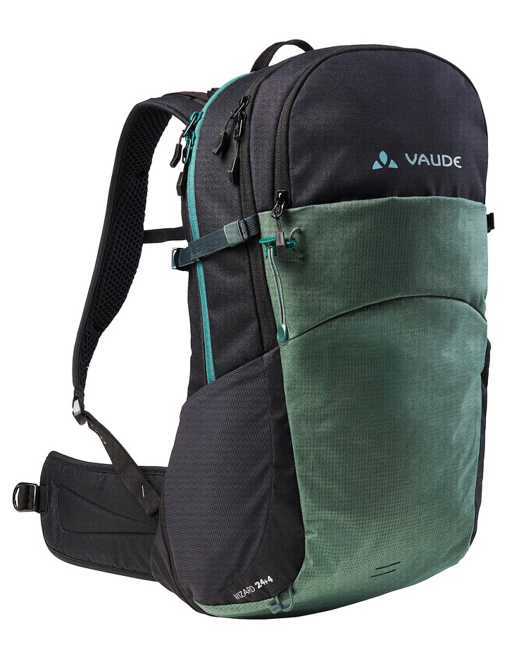 VAUDE Unisex Wizard 24+4 Rucksäcke20-29L Einheitsgrösse Black/Dusty Forest, Einheitsgrösse Black/Dus