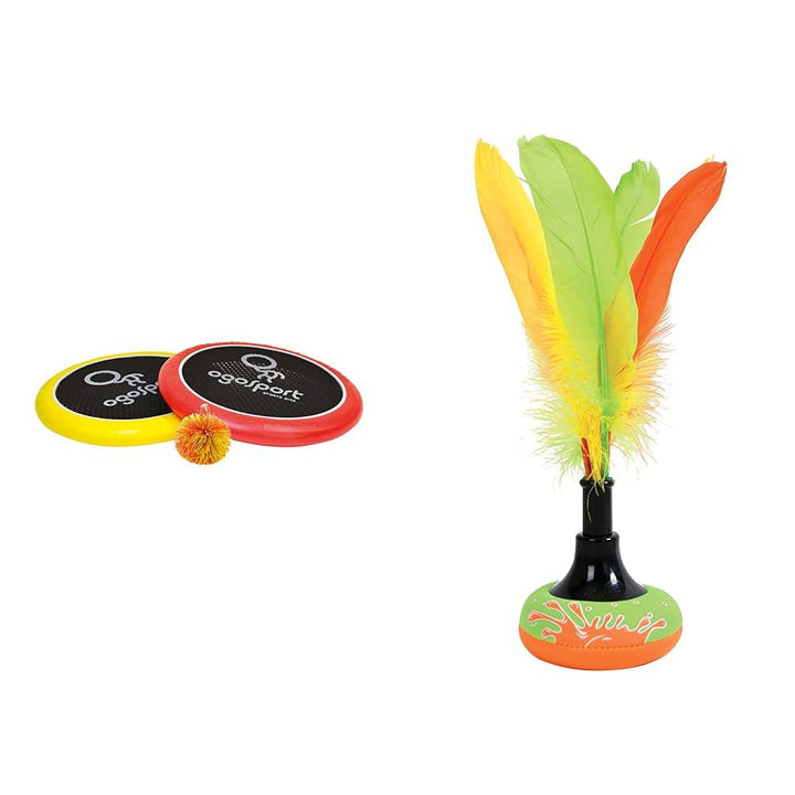 Schildkröt Funsports Softdisc Ogo Sport Set, Standardgrösse, rot, gelb, Durchmesser 29 cm, 970117 &