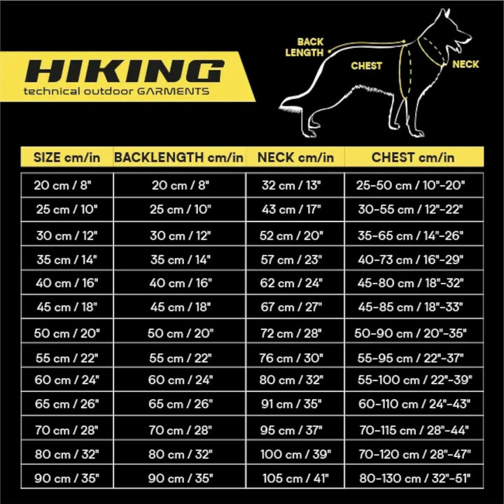 Croci Hiking Hundemantel, wasserdicht, für Hunde, gefüttert, Wintermantel, wärmeregulierendes Futter