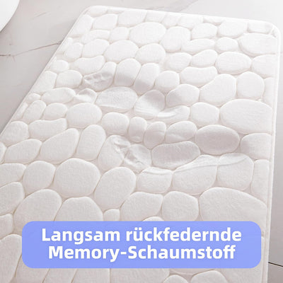 chakme Badematte Memoryschaum Badteppich Memory Foam Duschvorleger Saugfähige Badvorleger Badezimmer