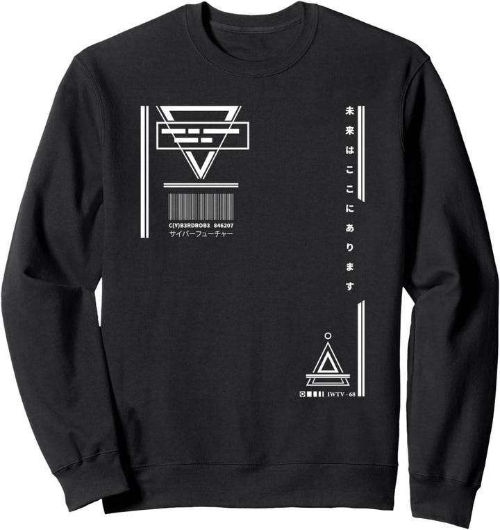 Techwear Gothic Ninja Cyber Age Sweatshirt