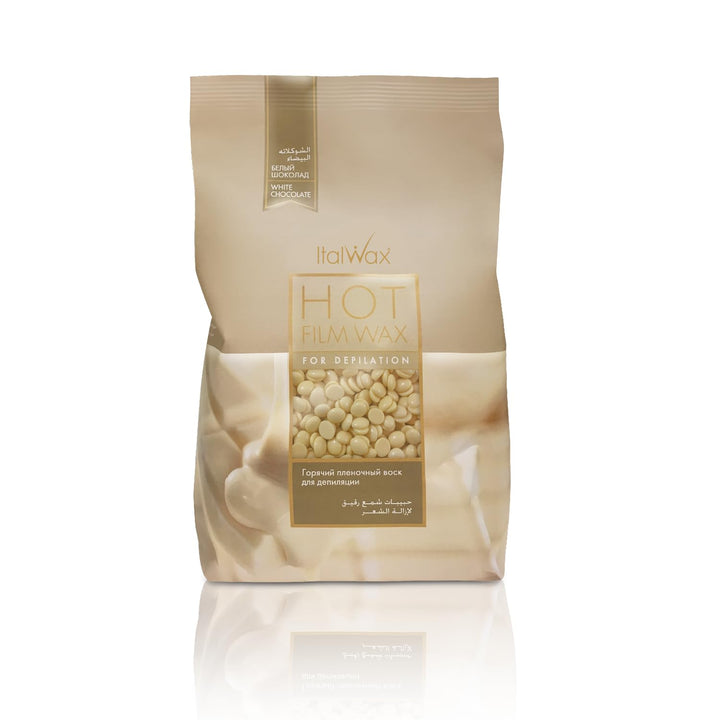 Italwax White Chocolate – 1Kg - Waxing Perlen für Haarentfernung - Natürliche Formulierung für alle