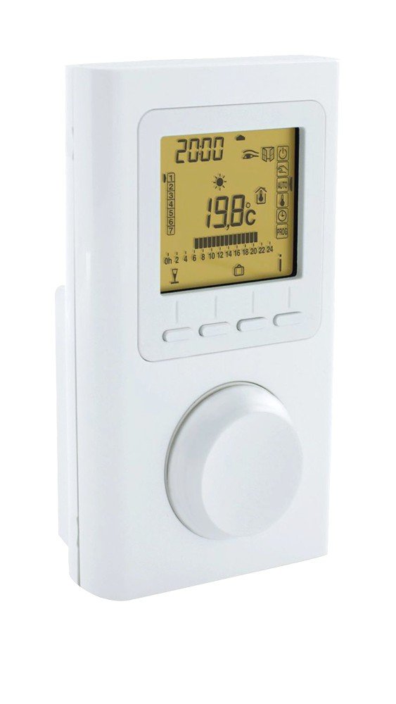 Funk-Raumregler X3D, Funk-Thermostat/Funksender, APP-fähig, für AeroFlow-Elektroheizung mit X3D-Funk