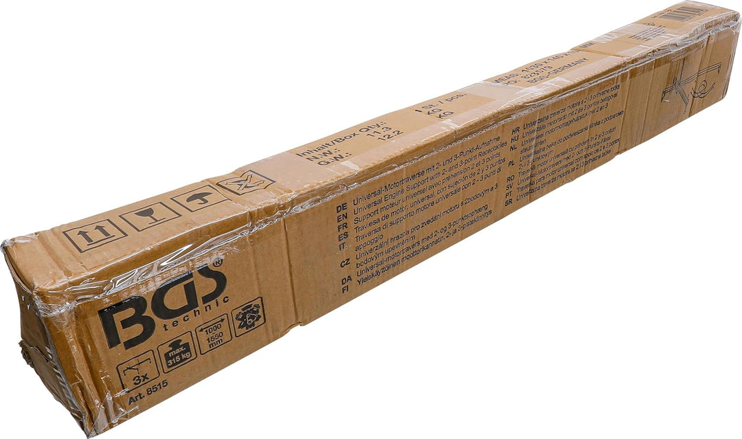 BGS 8515 | Universal-Motortraverse mit 2- und 3-Punkt-Aufnahme | 315 kg
