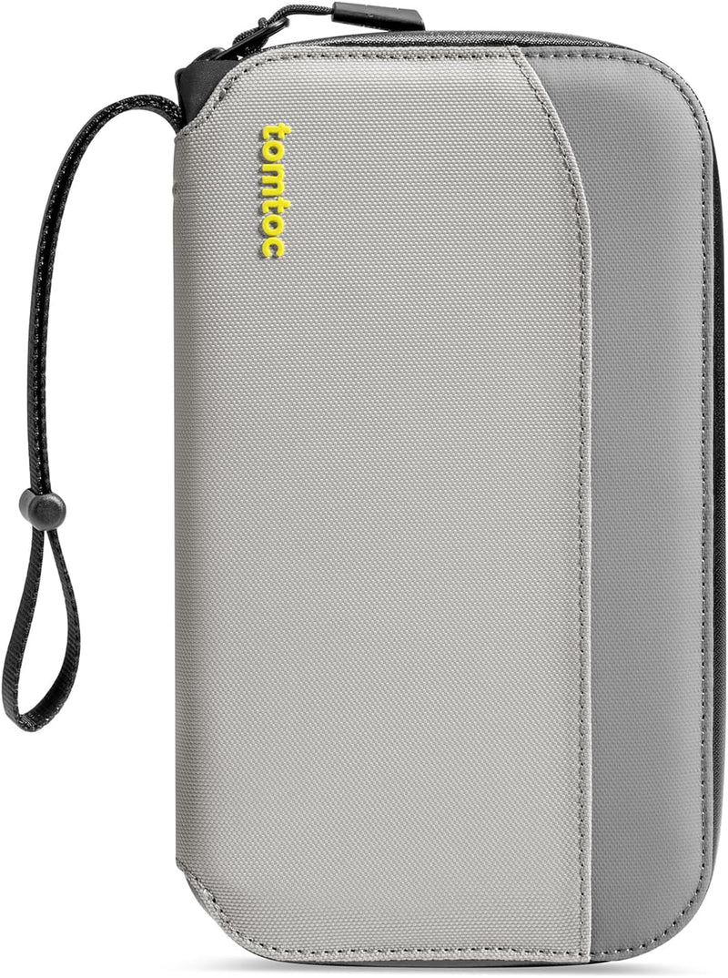 tomtoc Reisepass Tasche für 4-6 Reisepässe, Reisepasshülle Organizer Tasche Etui mit SIM-Kartenhalte