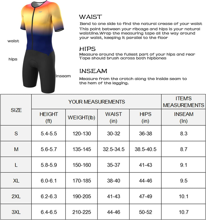 Lo.gas Herren Pro Trisuit Kurzarm Triathlonanzug für Rennen und Triathlon-Wettkämpfe -Triathlon-Anzu