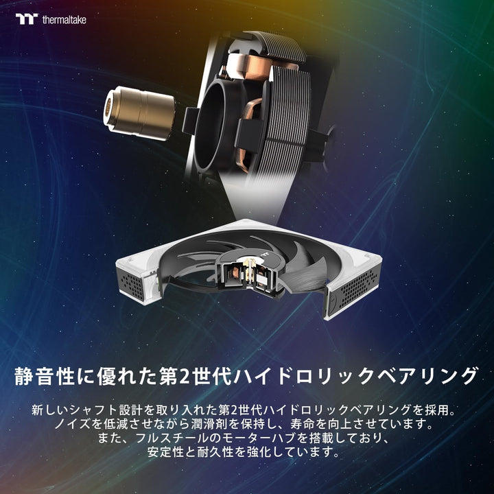 Thermaltake TOUGHFAN 12 RGB | Radiator Fan | 3 Pack