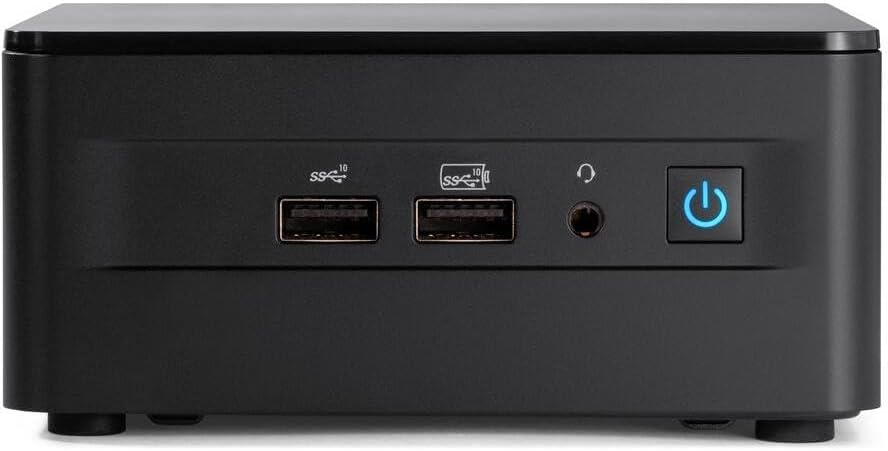 INTEL - NUC 12 Pro Kit NUC12WSHi7 UCFF Schwarz i7-1260P