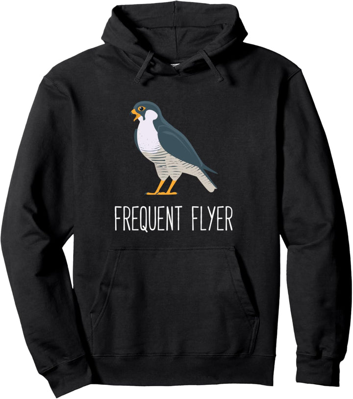 Birder Birding Wanderfalke Vielflieger Pullover Hoodie