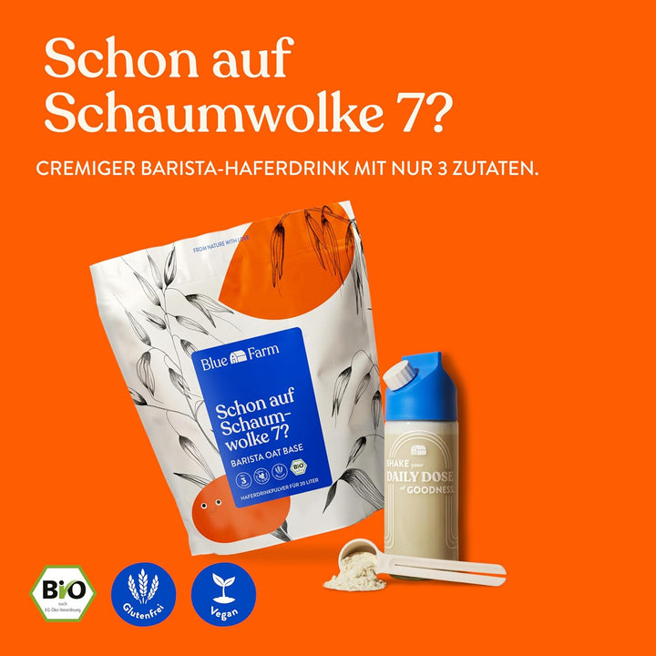 Starter Kit Deluxe Barista mit Barista Oat Base, Mixflasche und Dosierlöffel (zum Vorteilspreis) (20