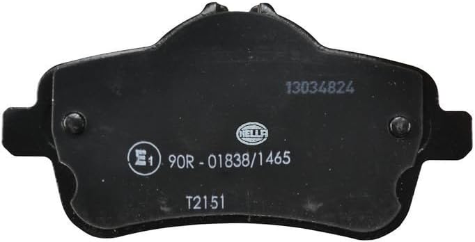 HELLA PAGID 8DB 355 019-741 Bremsbelagsatz - T2151 - Dicke/Stärke: 18.7mm - Bremssystem: TRW - für V