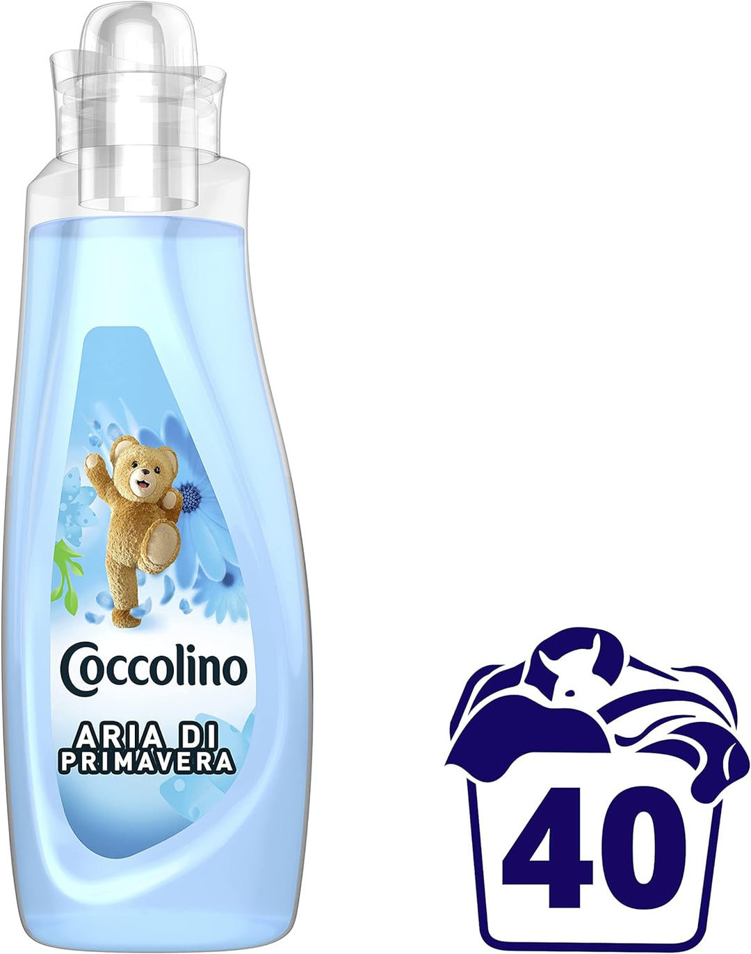 Coccolino Weichspüler Konzentrat Frühlingsluft 320 Waschladungen, 8 x 40 Waschgänge