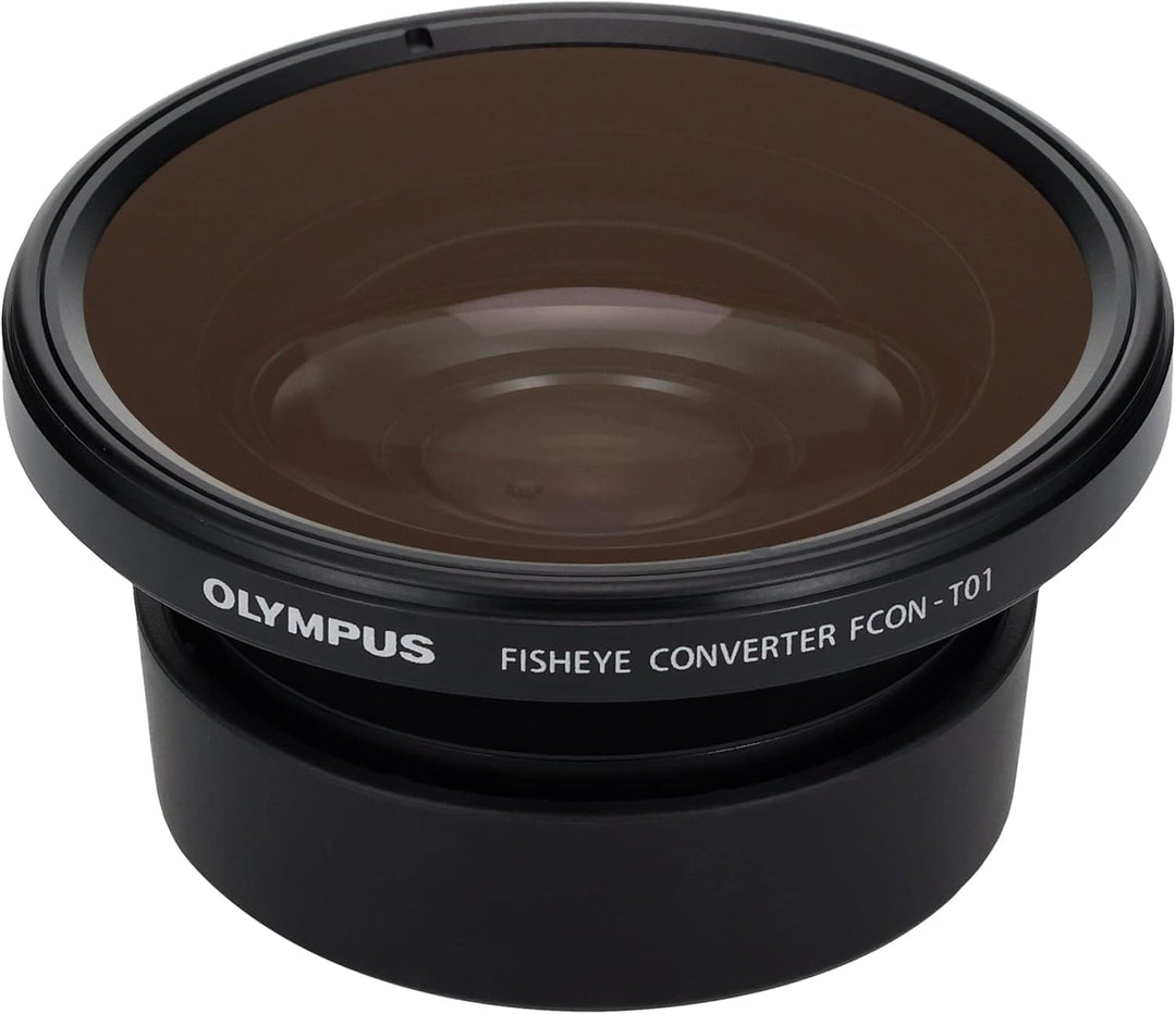 Olympus FCON-T01 Fish Eye Konverter 130° (geeignet für TG-Serie Unterwasserkamera) Einzelbett, Einze