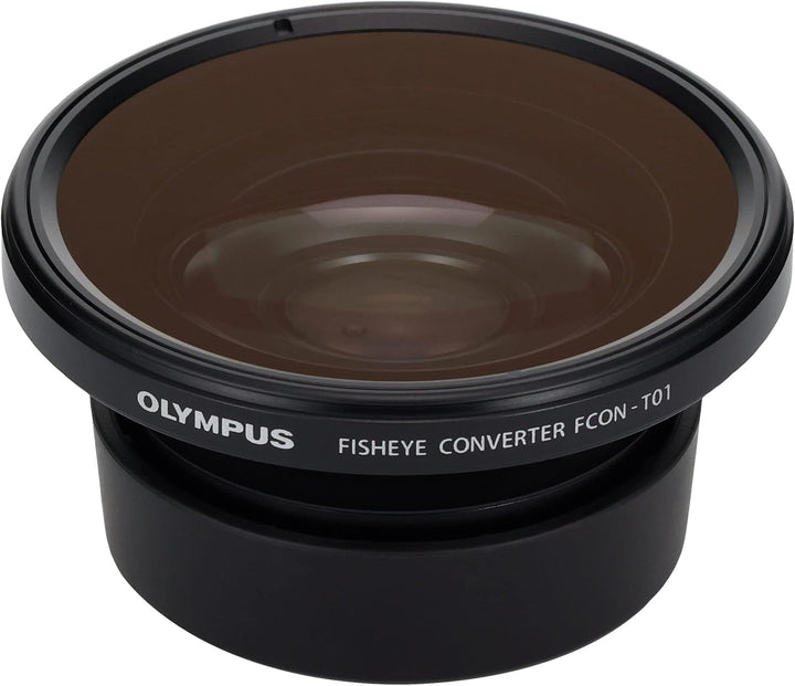 Olympus FCON-T01 Fish Eye Konverter 130° (geeignet für TG-Serie Unterwasserkamera) Einzelbett, Einze