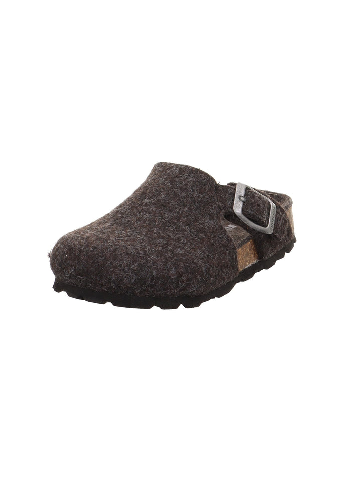 Superfit Jungen Fussbettpantoffel Hausschuh 24 EU Grau 2010, 24 EU Grau 2010