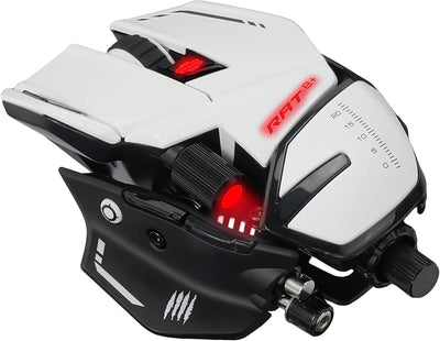 MadCatz R.A.T. 8+ Optical Gaming Mouse, White R.A.T. 8+ White