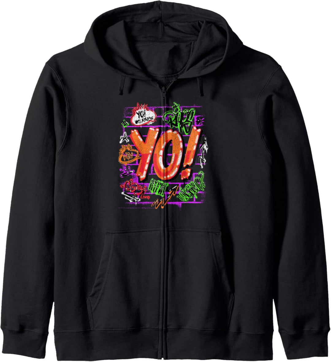 Yo! MTV Raps Graffiti Kapuzenjacke