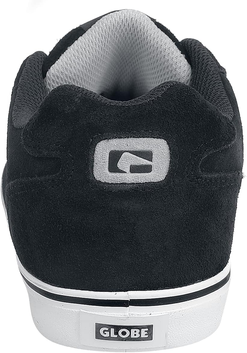 Globe Encore-2 Unisex-Erwachsene Sneakers 38.5 EU Black Light Grey, 38.5 EU Black Light Grey