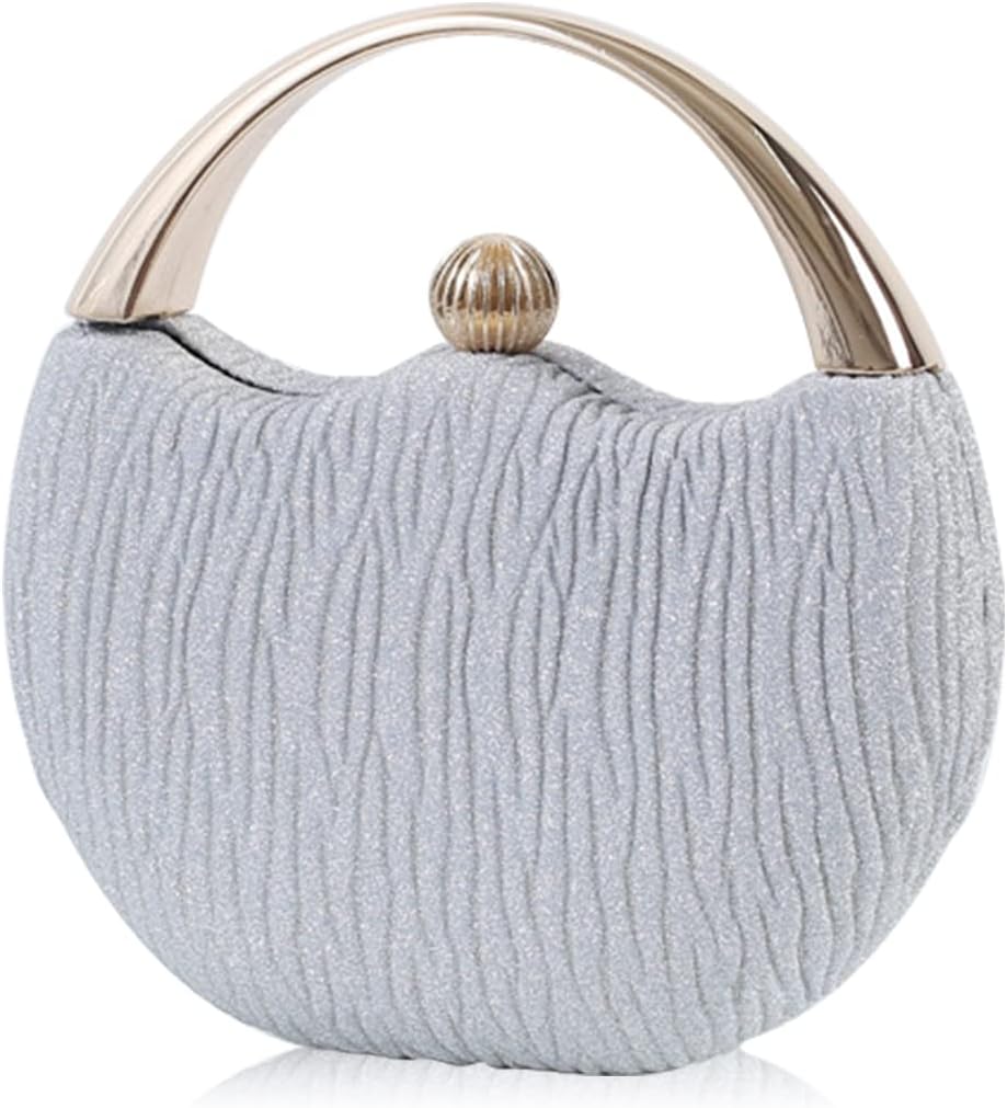 CORIOS Damen Abendtasche Funkelnd Clutch Glitzer Henkeltasche Glänzend Umhängetasche Hochzeit Brautb