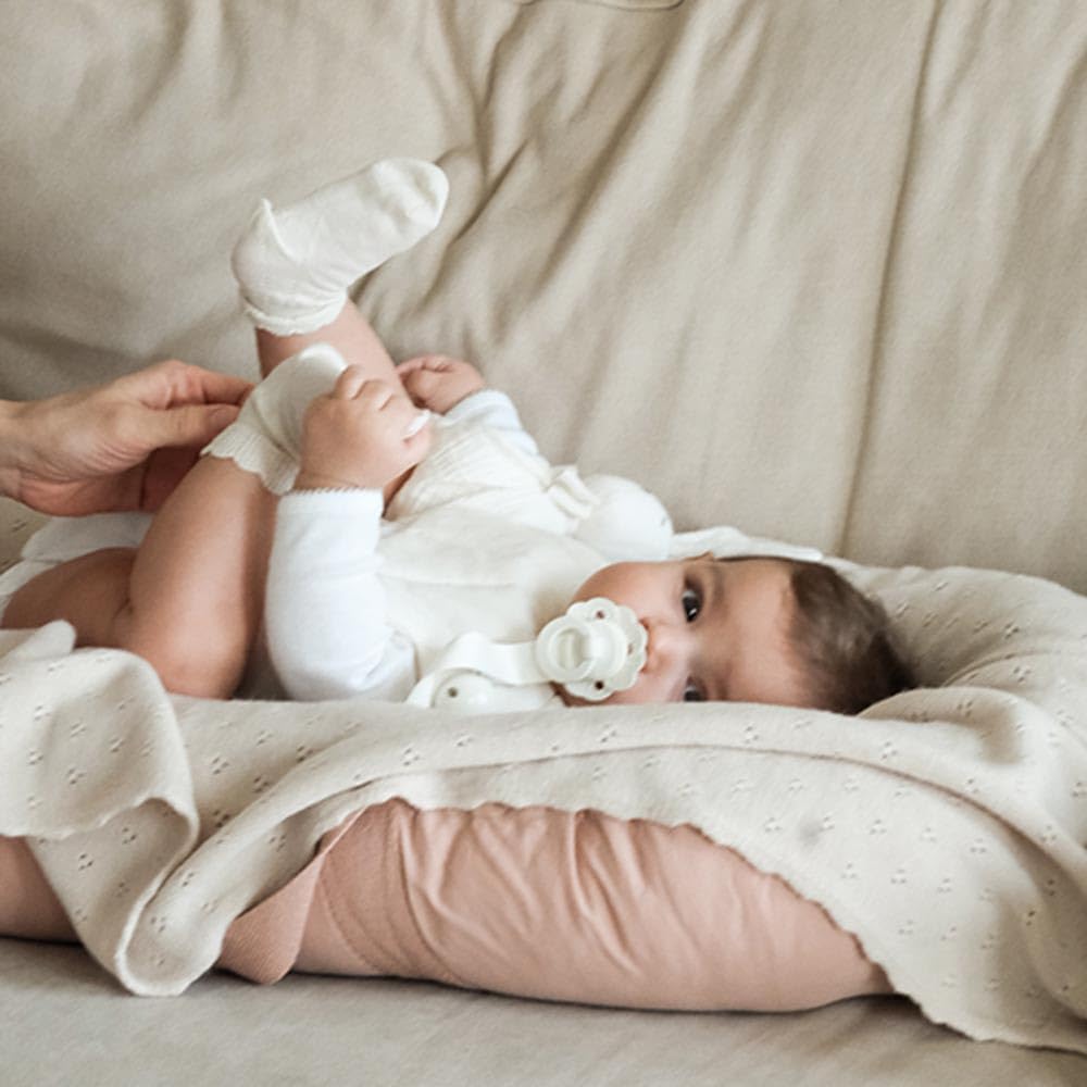 Elodie Details Babynestchen Babynest 78x45x16 Kuschelnest Babys Neugeborene 100% Baumwolle – Blushin