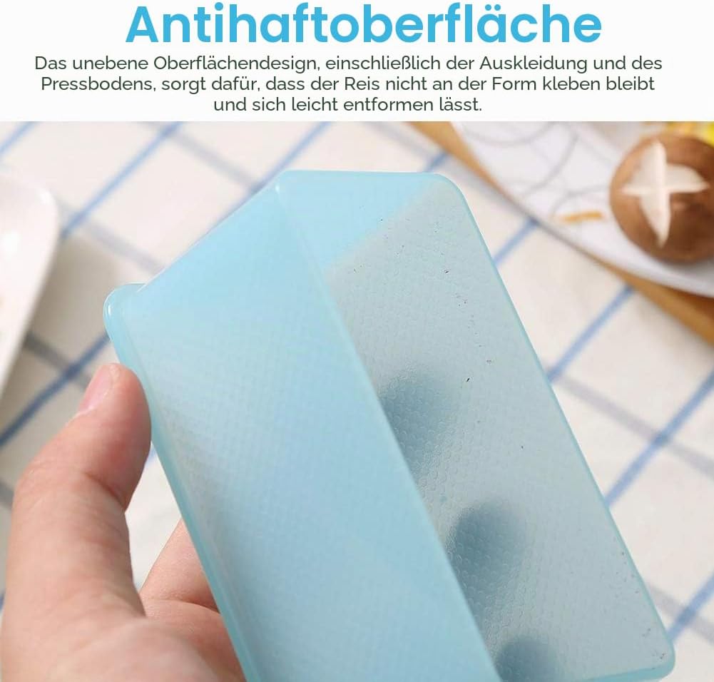 Musubi Maker Presse – antihaftbeschichtet & lebensmittelecht Sushi Maker – Reiskugelform, ideal für