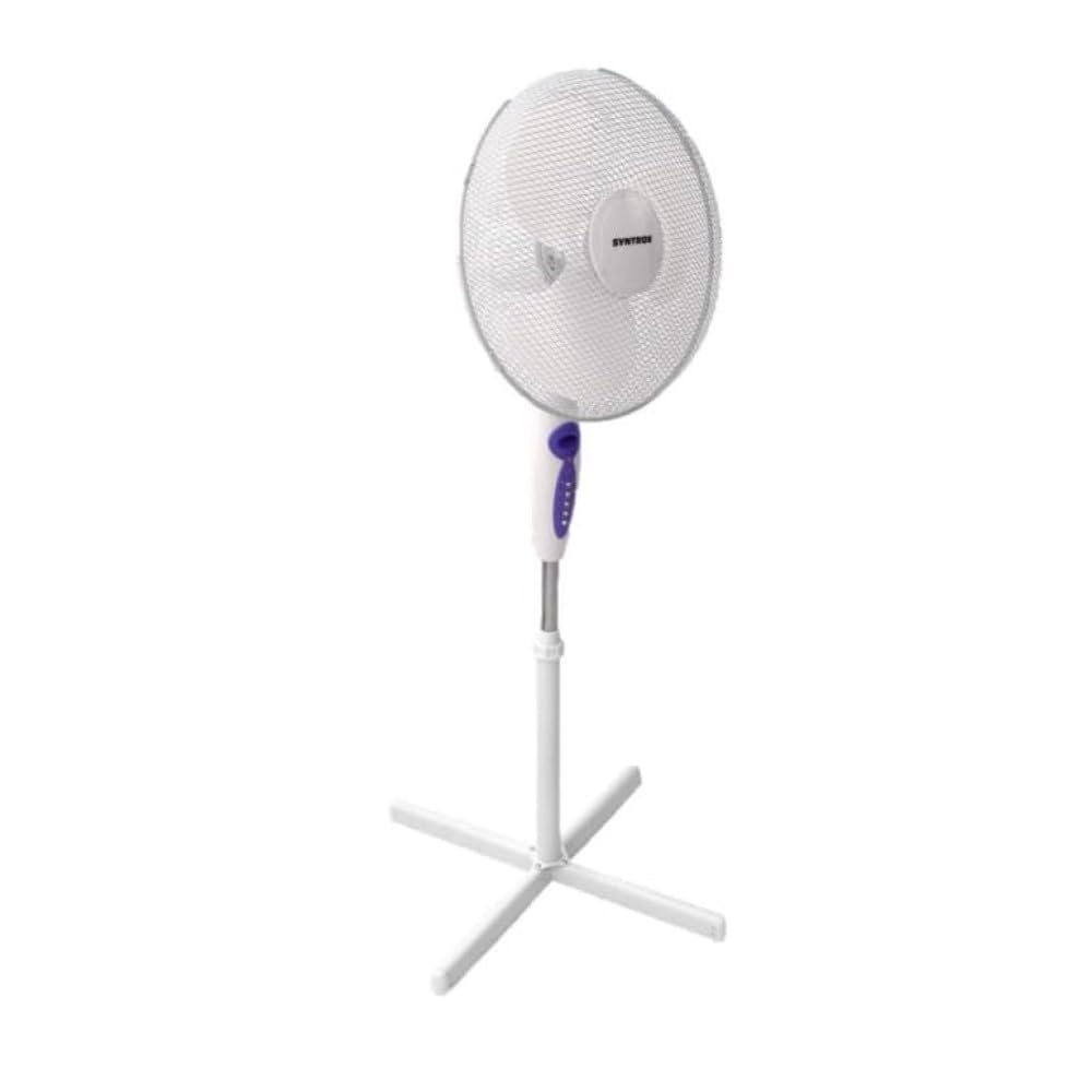 Syntrox Oszillierender Ventilator Splendrox | Standventilator | Bodenventilator, mit Timer und Fernb