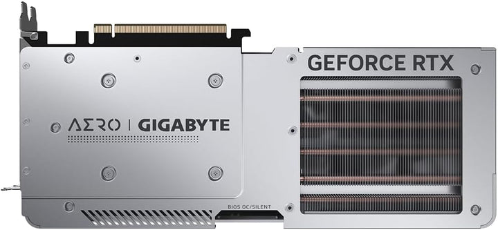 Gigabyte GeForce RTX 4070 SUPER AERO OC Grafikkarte - 2565MHz Core, 12GB GDDR6X 21000MHz 192-Bit Spe