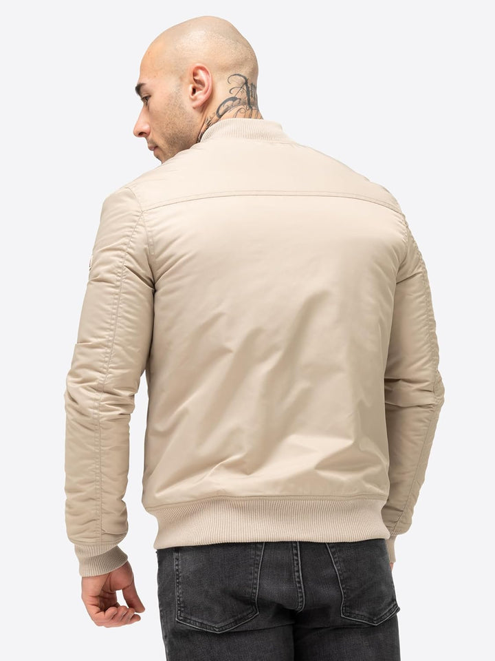 Lonsdale Herren Tern Hill Jacke Sand/Black S, Sand/Black S