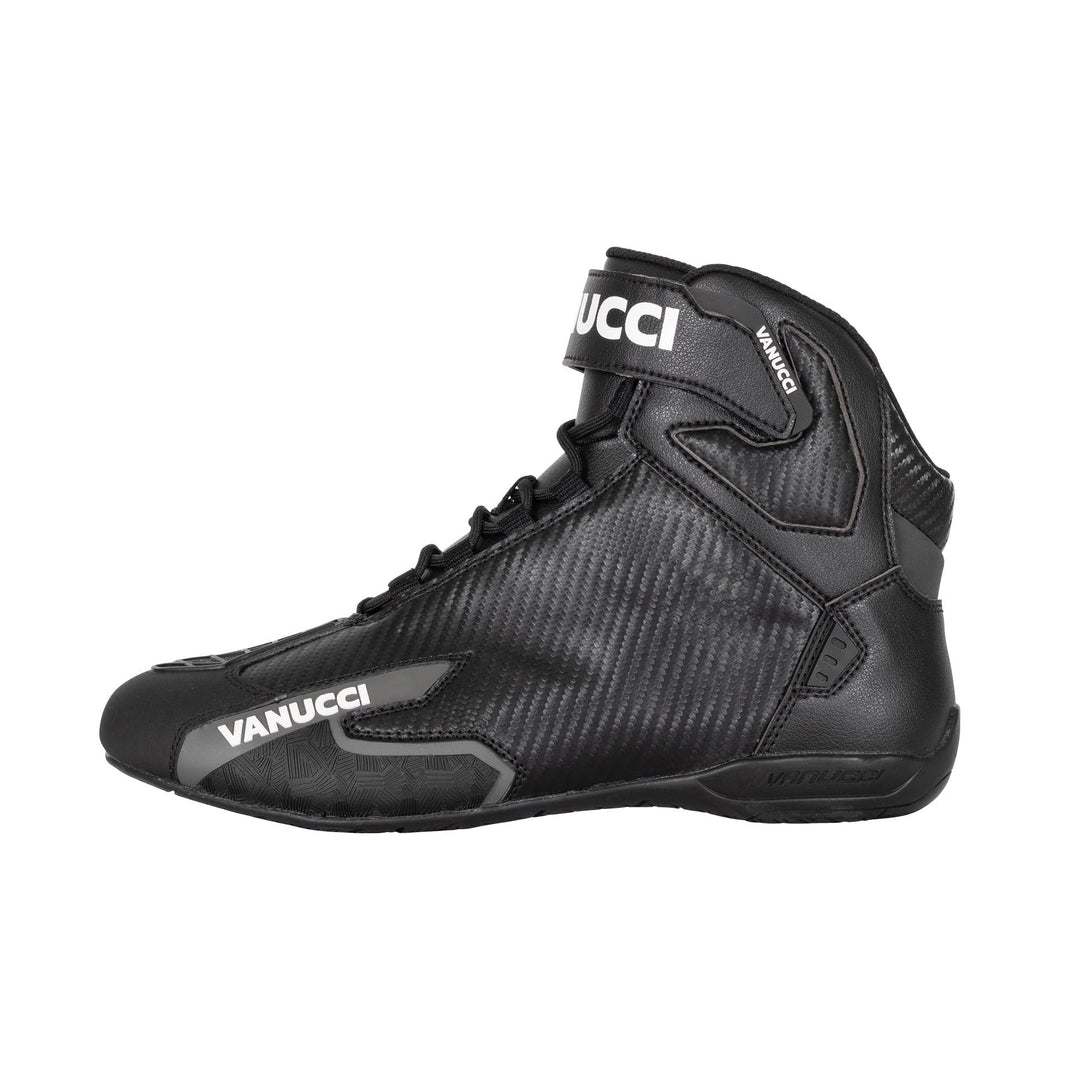 Vanucci VSB-3 Motorradstiefel Herren, Touring Stiefel, Biker Boots, Motorradschuhe Mit CE-Zertifizie