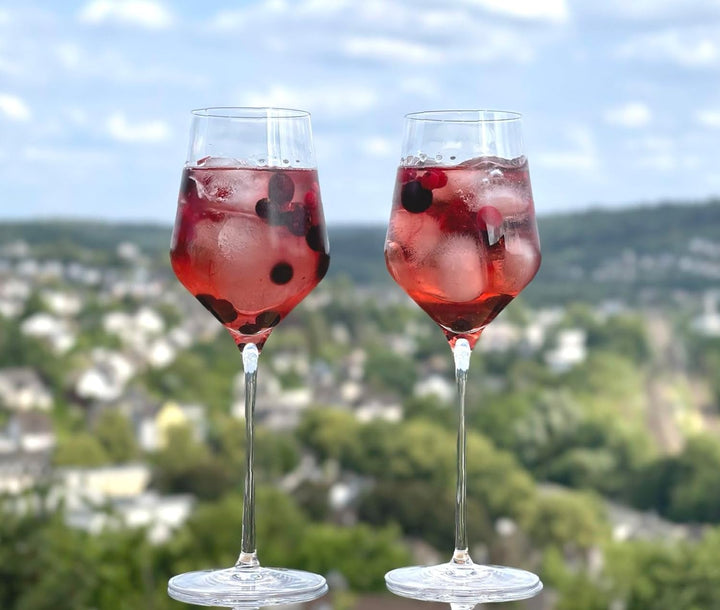 Topkapi elite Aperol Spritz Gläser Lilly - Bleifreie Kristallgläser, ideal für Lillet Wild Berry und
