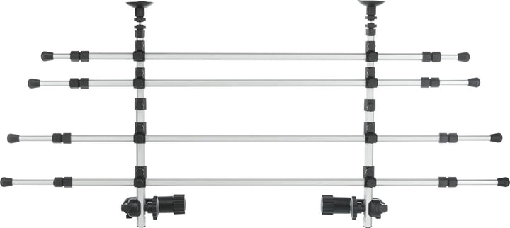 TRIXIE verstellbare Hundesicherung für den Kofferraum "Auto-Gitter, mit Kopfstützenfixierung, Breite