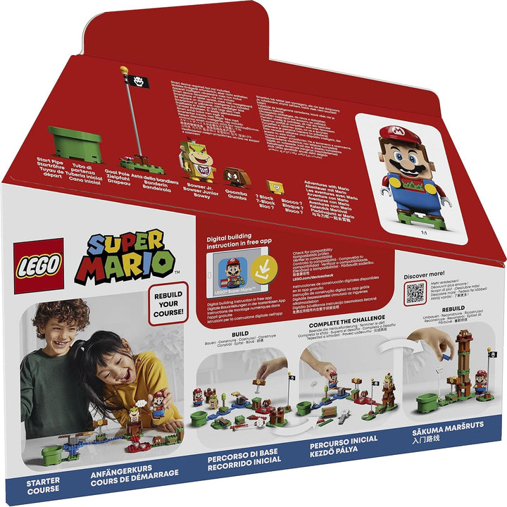 LEGO Super Mario Abenteuer mit Mario – Starterset, interaktive Figur und BAU-Spielzeug, mit Gumba un