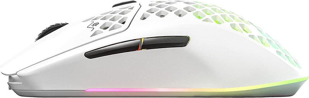 SteelSeries Aerox 3 Wireless Snow (2022) - Superleichte Gaming-Maus - 68 g Gewicht und wasserabweise