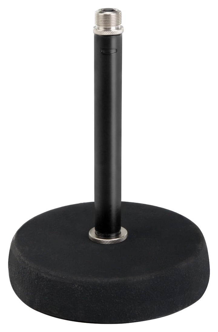 Pronomic MST-10 BK Mikrofon Tischstativ Tischmikrofon Stativ Ständer (für 3/8" Gewinde, Gusseisener