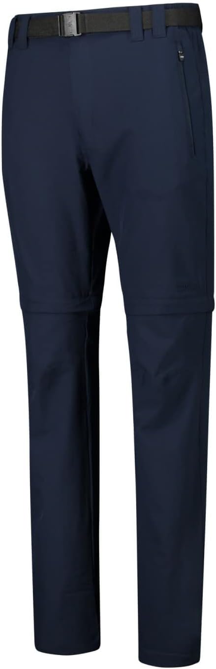 CMP Herren Pantaloni Zip Off Elasticizzati Da Uomo Hose 60 B.blau, 60 B.blau