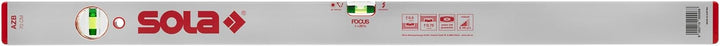 Sola 1010901 Alu-Wasserwaage "AZB 70" cm in rot 700 mm, 700 mm