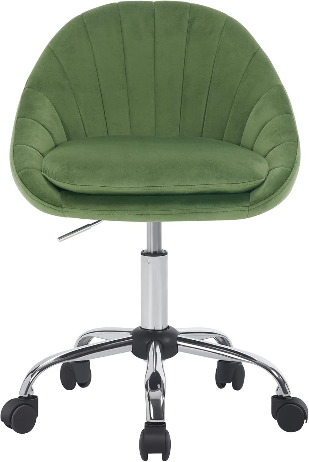 WOLTU Homeoffice Stuhl, Bürostuhl ergonomisch, Schminkstuhl drehbar, Drehstuhl mit Rollen, Schreibti