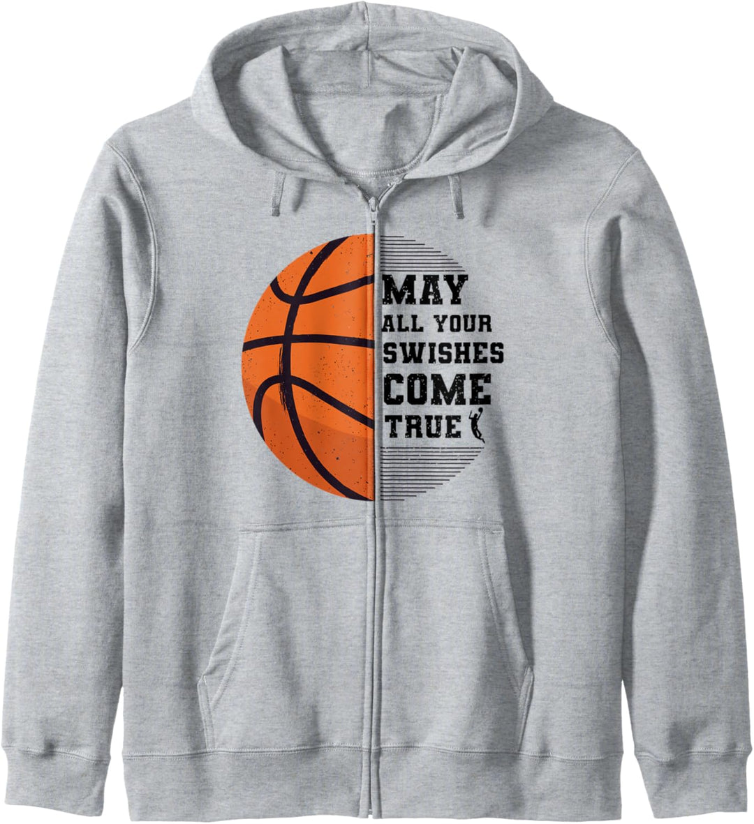 Basketball May All Your Swishes Come True für Basketballer Kapuzenjacke