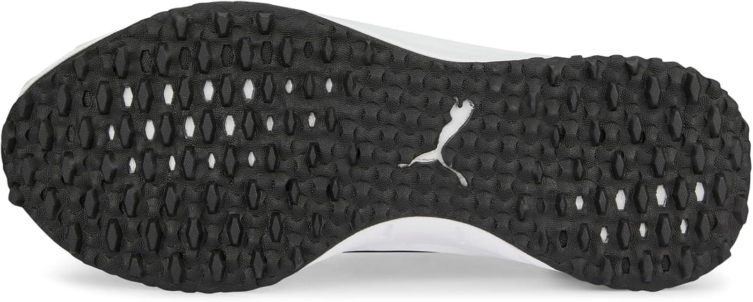 PUMA Herren Fusion Grip Golfschuh 42 EU Puma Black Puma Silver Quiet Shade, 42 EU Puma Black Puma Si