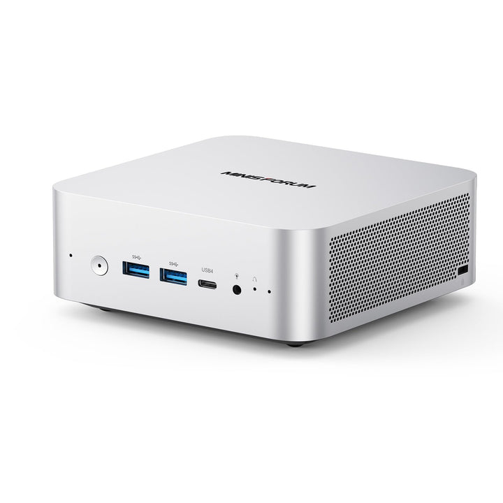 MINIS FORUM AI Mini PC M1 Pro-285H mit Intel Core Ultra 9 Prozessor 285H (16C/16T, bis zu 5,4 GHz),