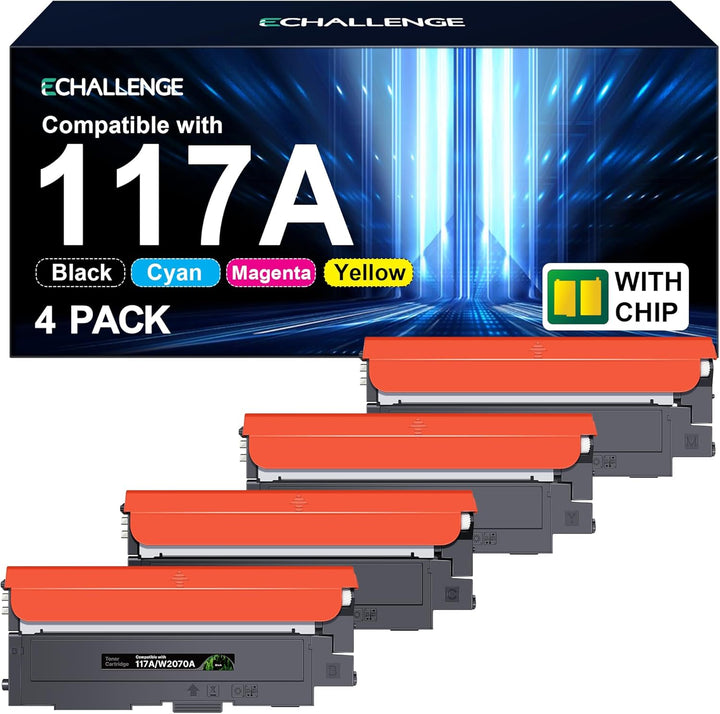 117A W2070A Toner für HP 117A Toner Set als Ersatz für HP Color Laser MFP 178nwg 179fwg 150nw 179fnw