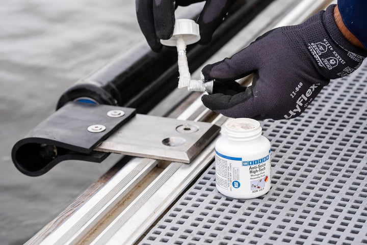 WEICON Anti-Seize High-Tech Montagepaste 500 g Schutz gegen Korrosion, Verschleiss und Festfressen |