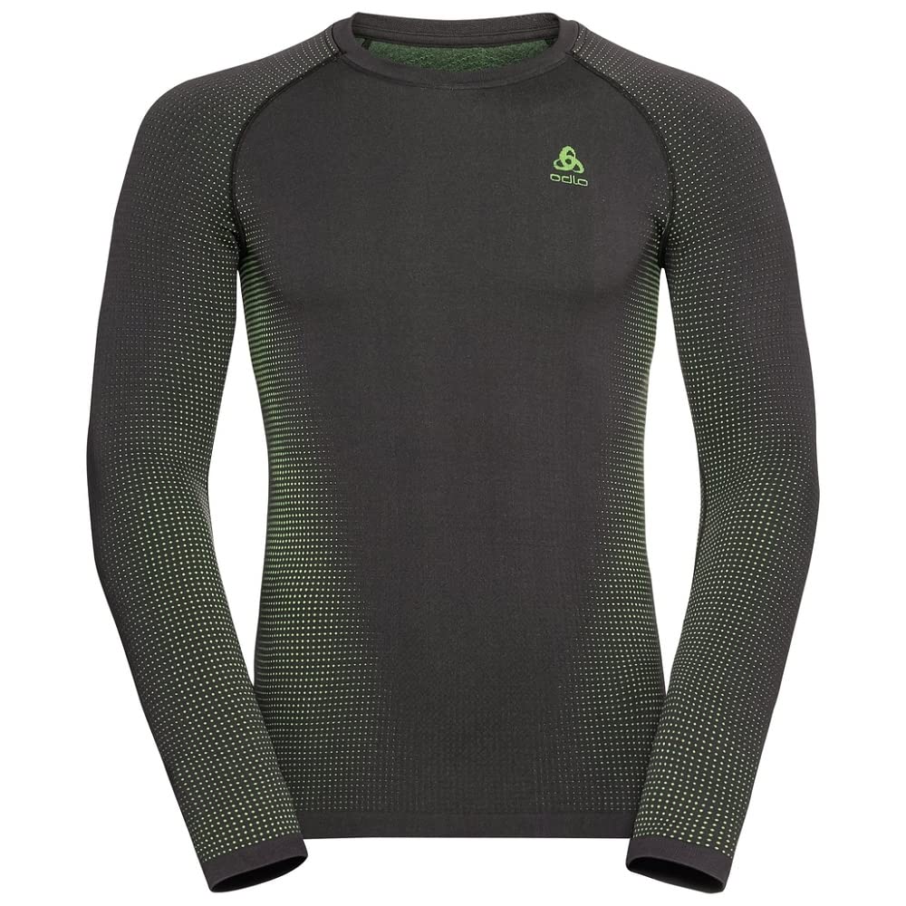 Odlo Herren Performance Warm Eco_196192 Funktionsunterwäsche Langarm Shirt (1er Pack) XXL Odlo Graph