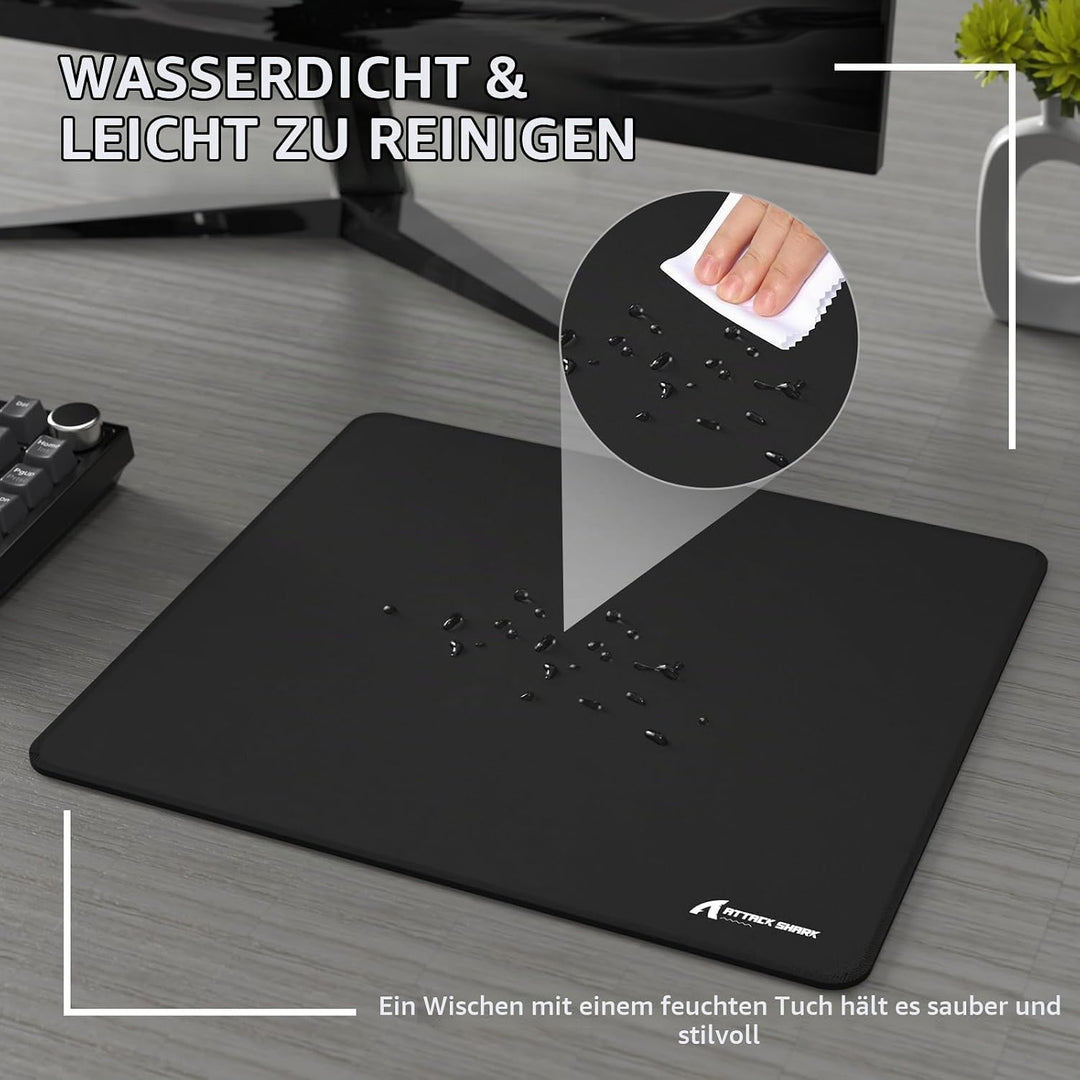 LexonElec x Attack Shark Mittelgrosses Gaming-Mauspad, Desktop-Mauspad Aus Superfeiner Faser, 17,32